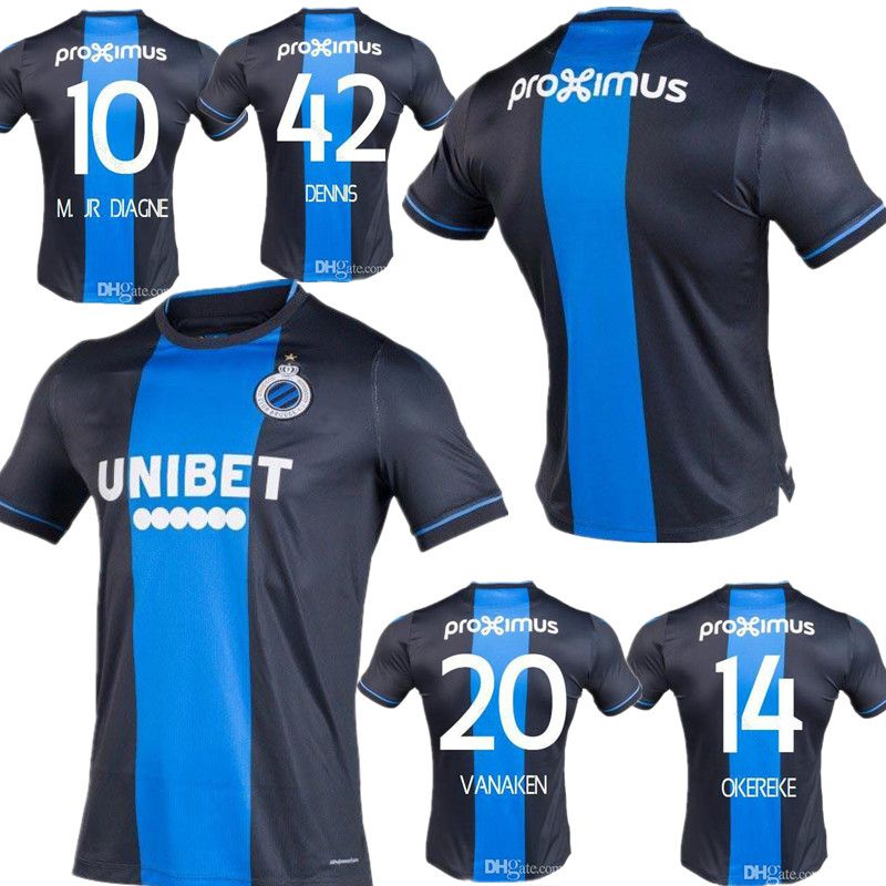 2020 2019 20 Brugge Soccer Jersey Home Football Shirt 2019 2020 14