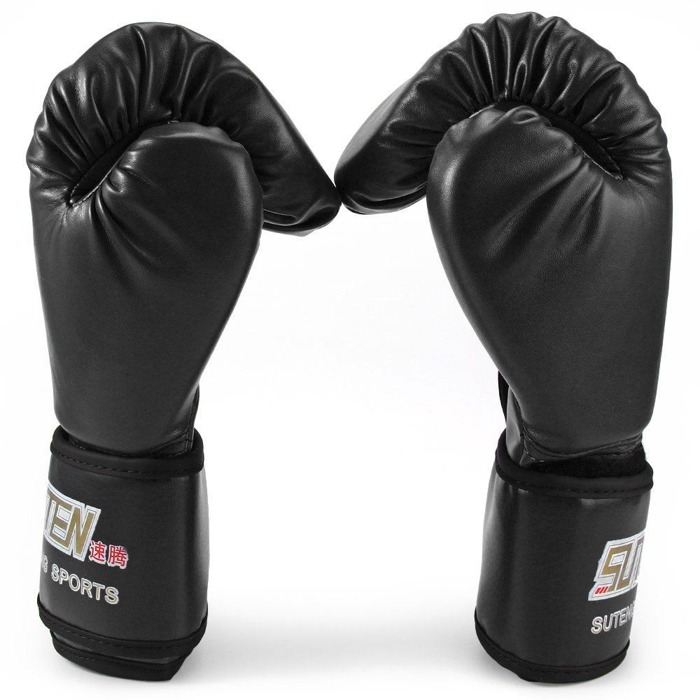 2019 Wholesale Boxing Gloves PU Leather Mitts Mitten Boxing Glove