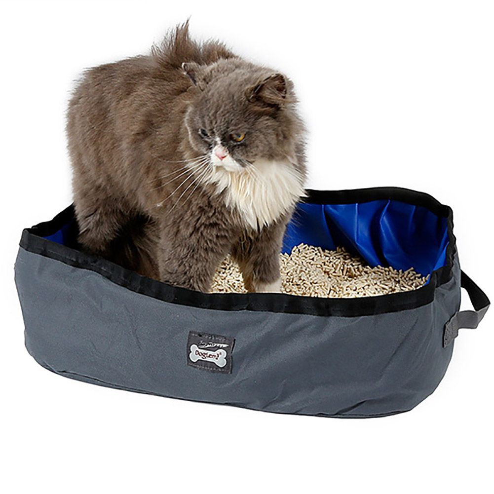 Best Quality Folding Pet Cat Toilet Litter Box Portable Outdoor Cat