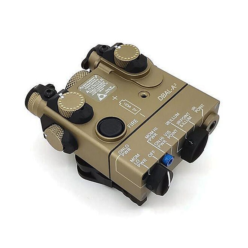 Tactical DBAL A2 PEQ 15A IR Infrared Integrated Red Laser Come With