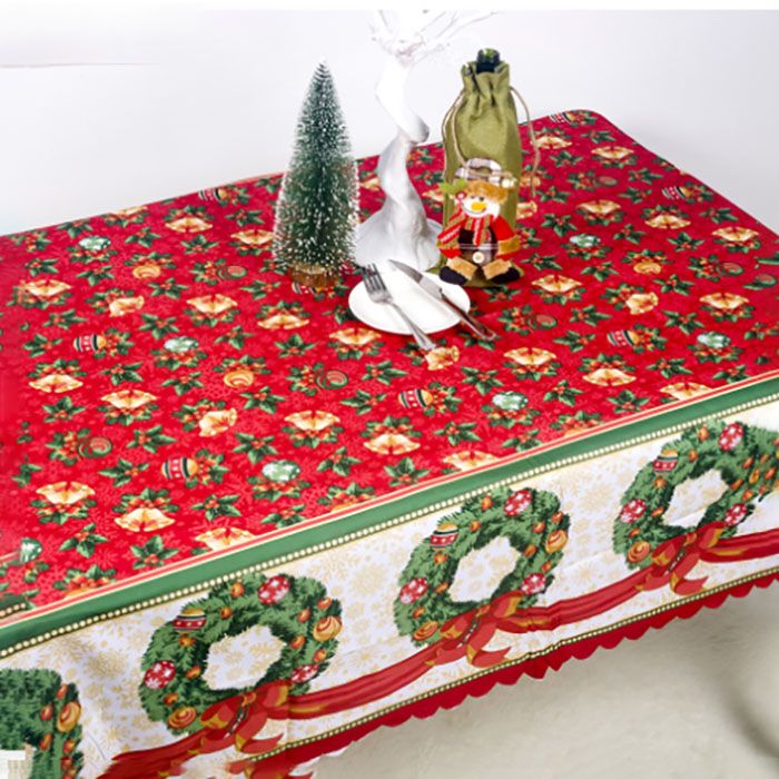 150<em>180cm New Year Christmas Table Cloth 150</em>180cm Santa Sack Table