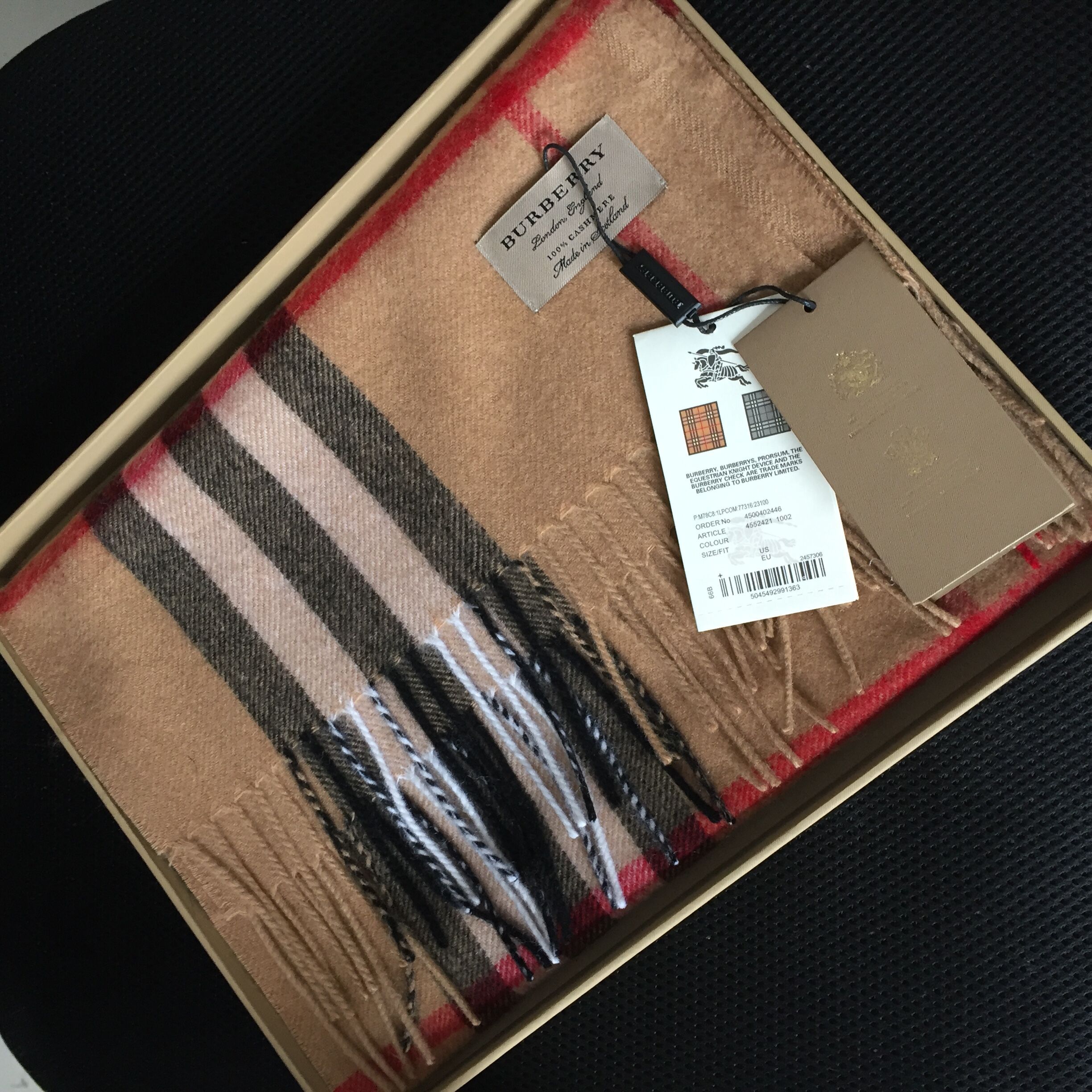 burberry made in china tag