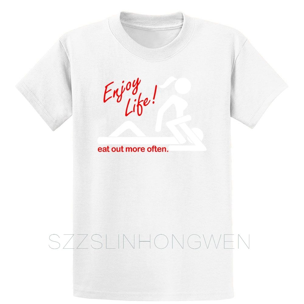 enjoy life eat out more often t shirt