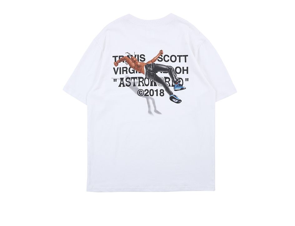 2019 NEW TRAVIS SCOTT ASTROWORLD Staff Tour Letter Printing Men Short ...