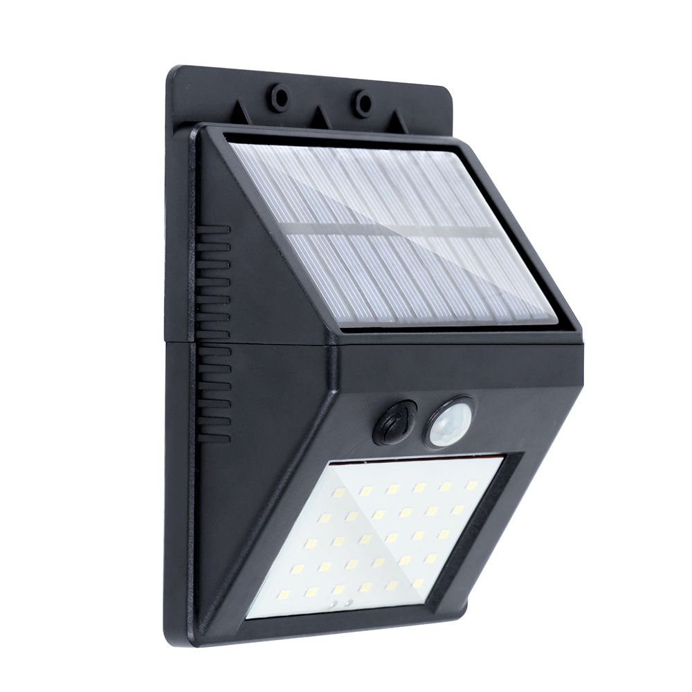 Outdoor 30 Leds Split Solar Powered Light Bulb Pir Motion Sensor 3 Modes Waterproof Separate Garden Street Night Lamp Wall