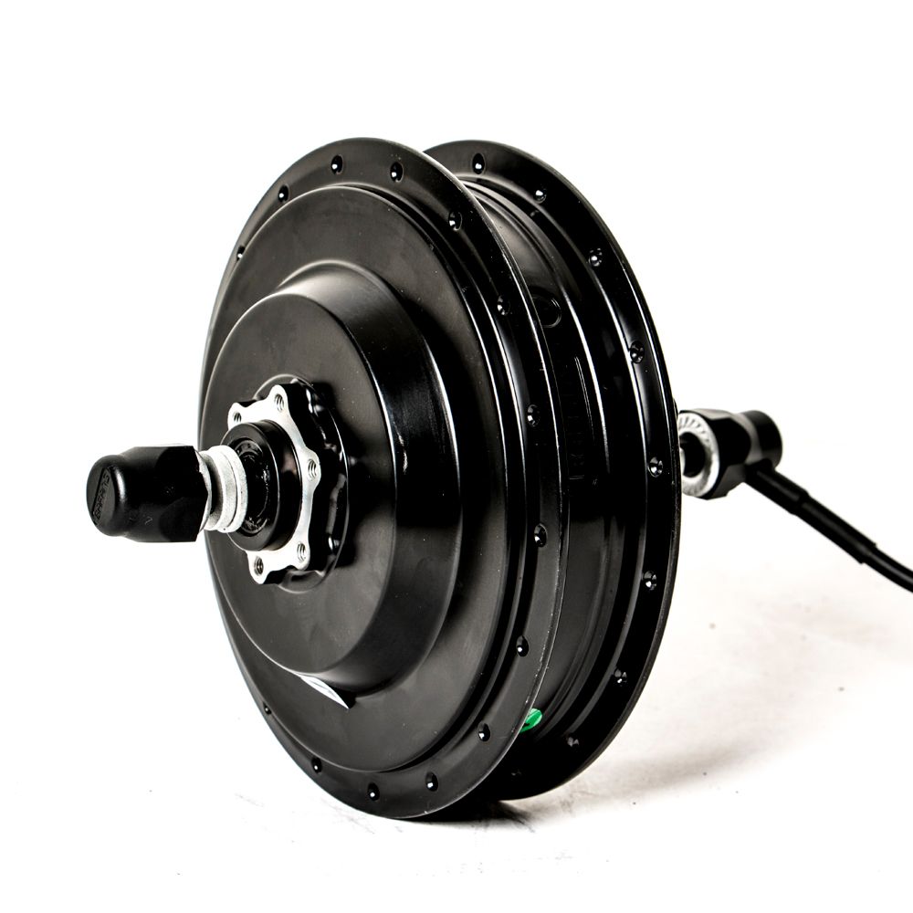 Moteur De Moyeu Roue Vélo Électrique 36V 350W Sans Balais - Compatible 48V - Installation Moyeu Libre Arrière