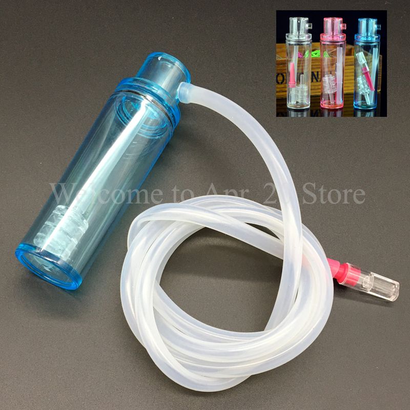 2019 Portable Plastic Hookah Multiple Filtering Shisha Hookah Plastic Smoking Pipes Colorful