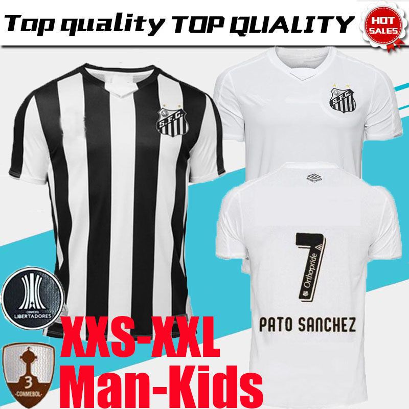 2019 Brazil League Santos Soccer Jerseys BRYAN RUIZ Football Uniform