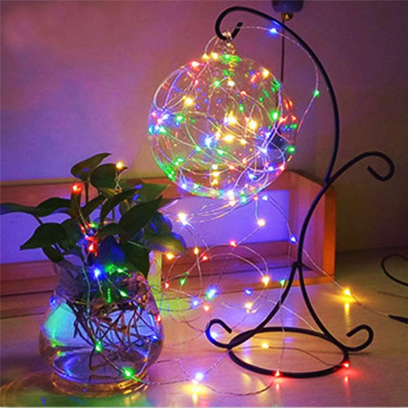 1 Pcs Led String Lights Decorative Bedroom Garden Yard Parties Wedding Good Waterproof Holiday Decoration 40ja09
