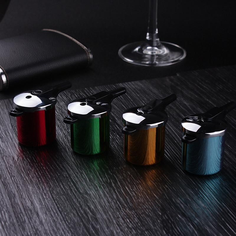 2021 Creative Lighters Pressure Cooker Shape Mini Lighter Gas