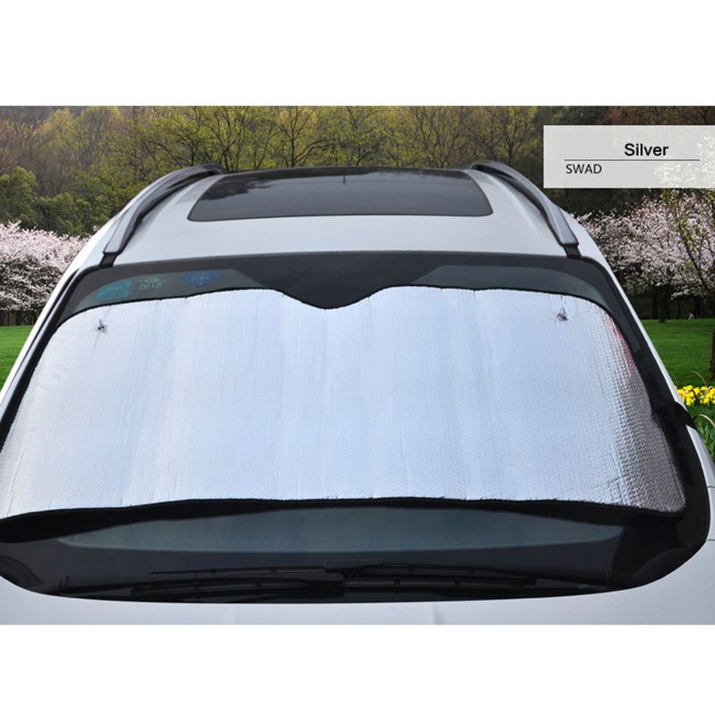 Auto Sunshade Blue Foil Reflective Sun Shade for Car Cover Visor