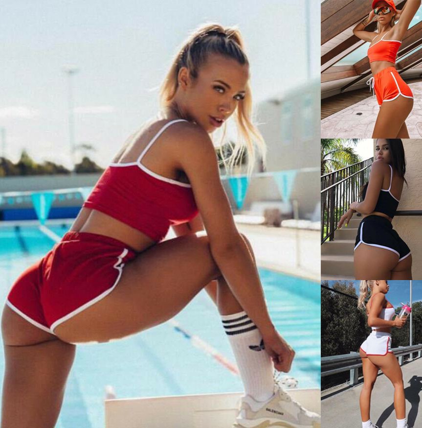 two piece jogger short set