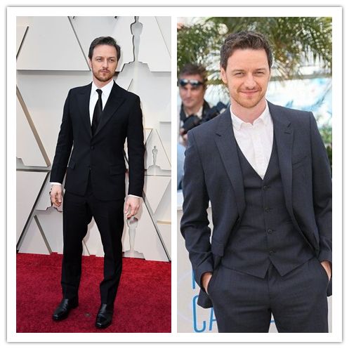 Compre James Mcavoy Oscar 2019 Red Carpet Mens Suites Tuxedo For