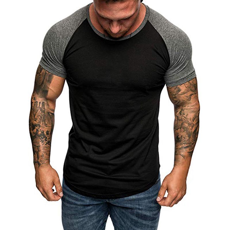 VOGUE MENS CROSSFIT FITNESS T-SHIRTS GYM RUNNING SPORTS WORKOUT PRINTED TEE
