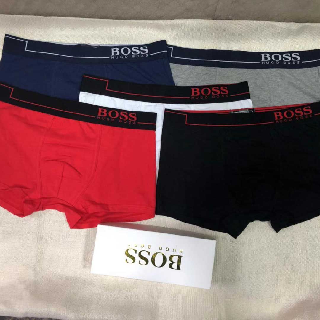 Acheter Sous Vêtements De Luxe Pour Hommes Boxers Coton Sexy Hommes