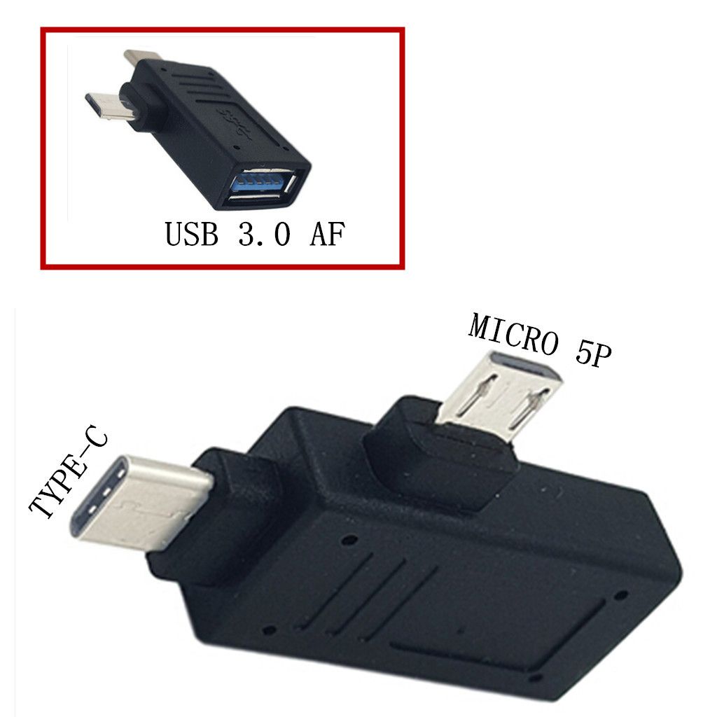 2 In 1 Micro Usb 30 Usb 31 Type C Usb Otg Adapter Network Cables