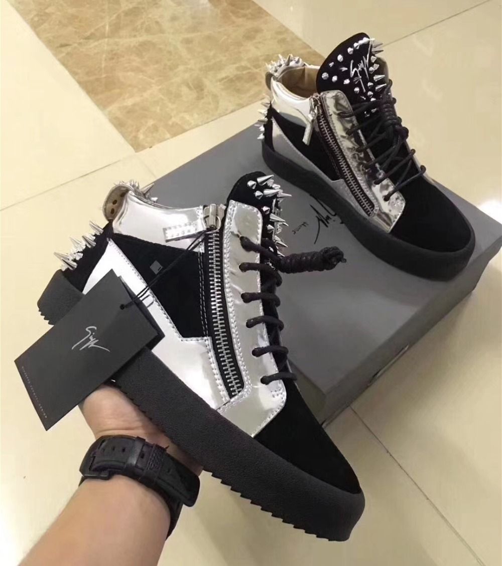 Negro Hombre Zapatillas Zanotti Deportivas Giuseppe Zapatos Negro Hombre Zapatillas Zanotti Deportivas Giuseppe Zapatos