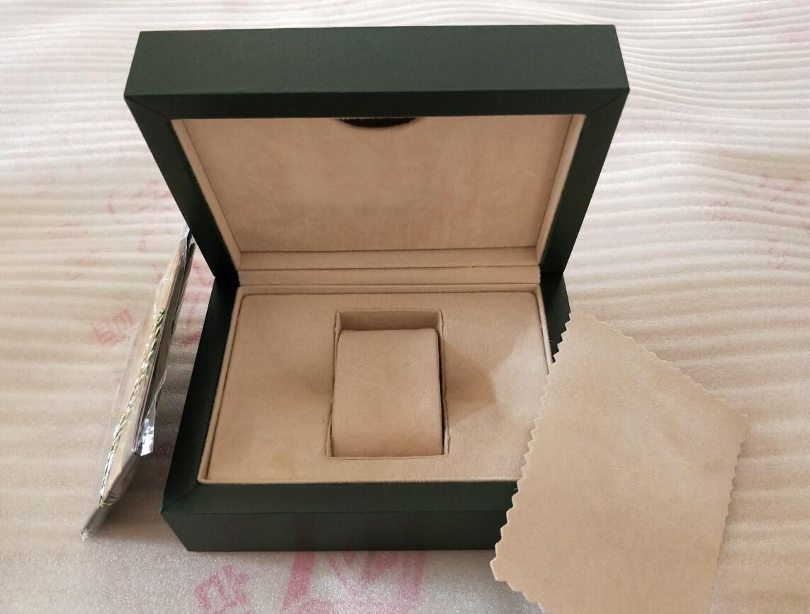 Factory Supplier Green Watch Original Box Papers Card Purse Gift Boxes