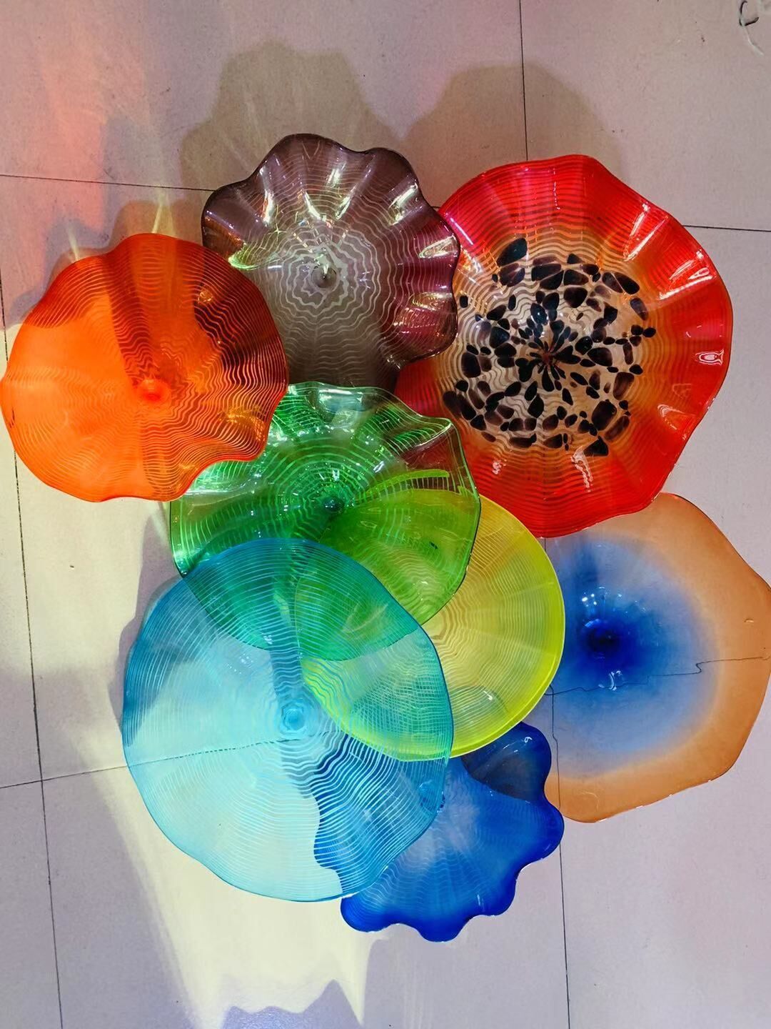 2020 Fashionable Modern Murano Glass Hanging Wall Art Dale Chihuly