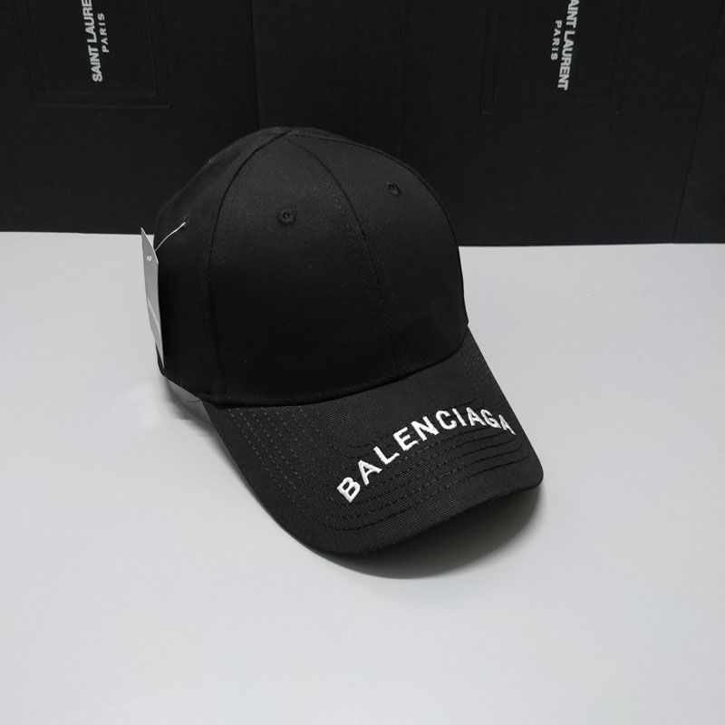 solid black ball cap