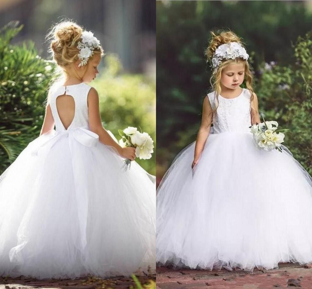 flower girl ball gown