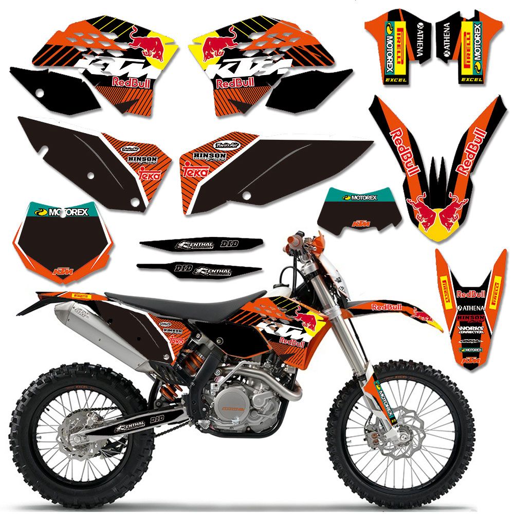 Ktm 500 Exc F Graphics Kit