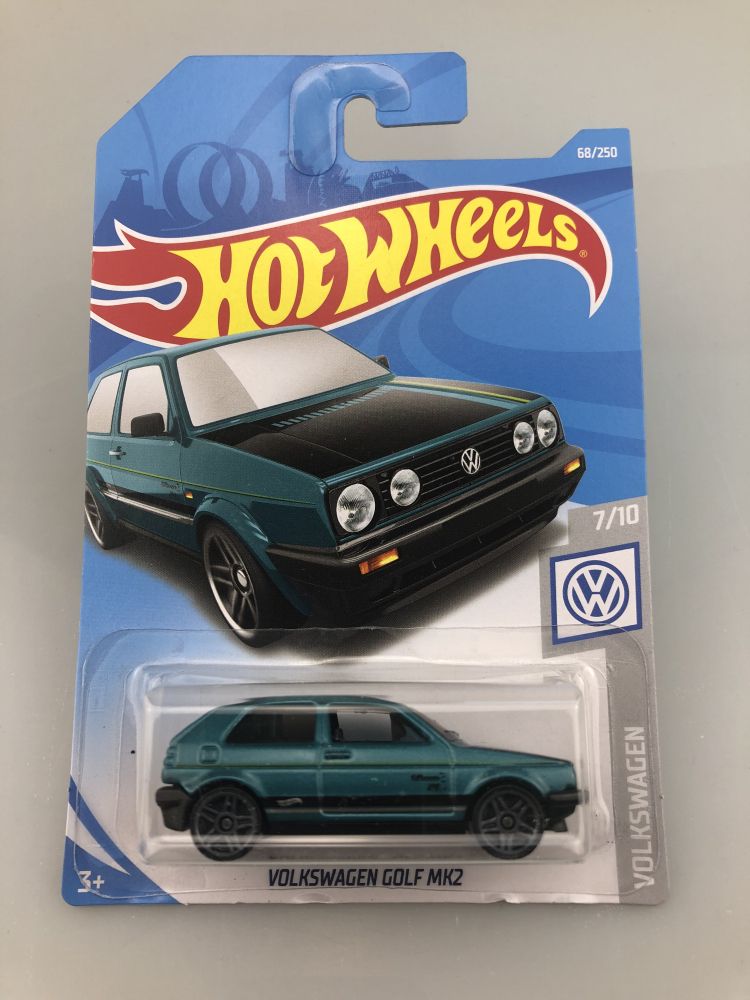 2019 Hot Wheels VOLKSWAGEN GOLF MK2 Car Model Toy From ...