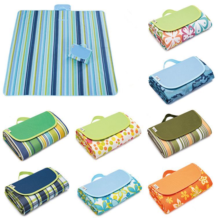 145*180cm Outdoor Sport Picnic Camping Pads Portable Folding Mat Beach Mat Oxford Cloth Sleeping