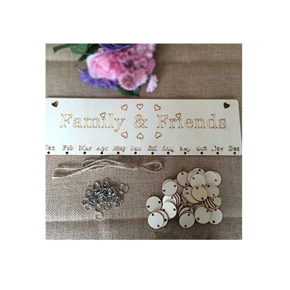 diy wooden birthday wall