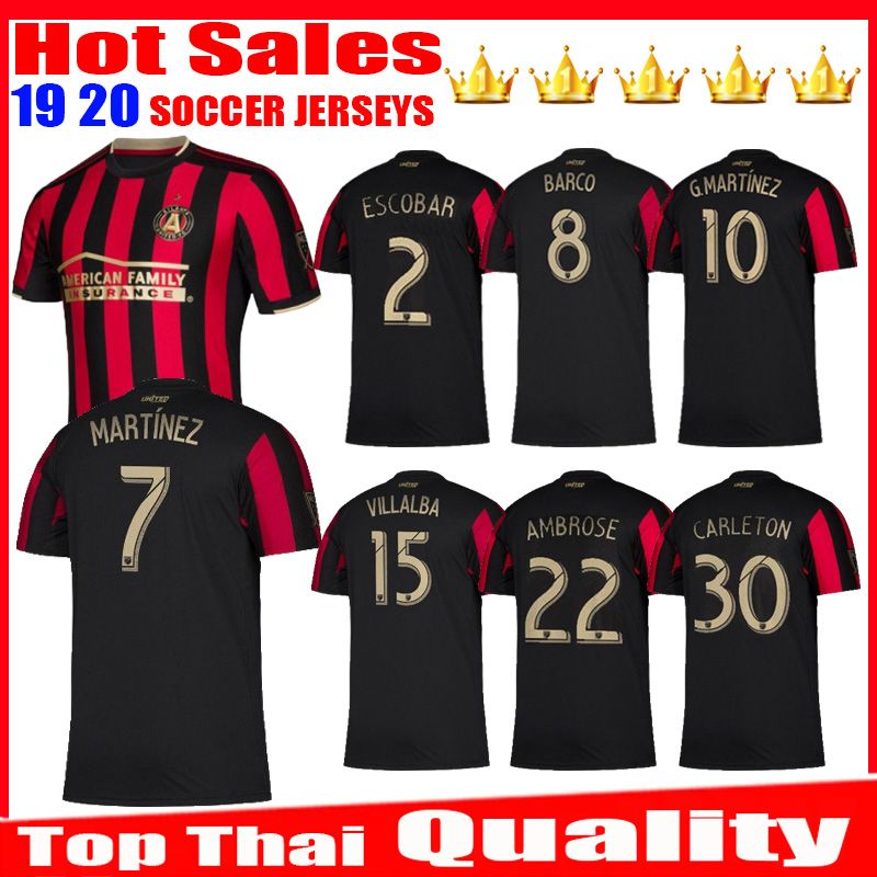 2019 New 2019 2020 MLS Atlanta United FC Soccer Jersey 19 ...