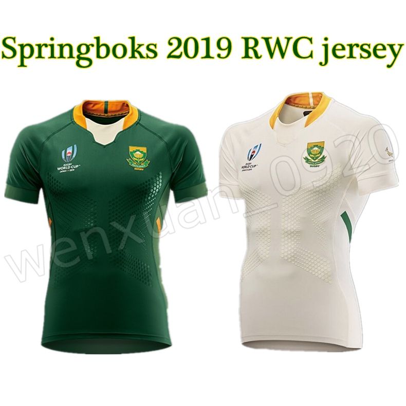 2019 2019 Springboks Rugby World Cup Jersey 19 20 South Africa
