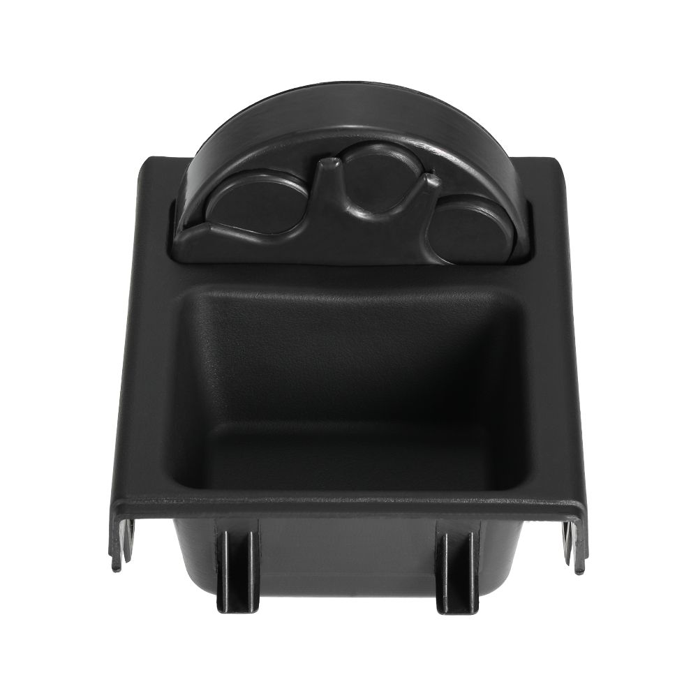 Car Front Center Console Drink Cup Holder + Coin Holder Tray For BMW