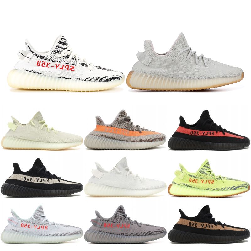 2019 2019 Top 350 V2 Butter Zebra Beluga 2.0 Black Copper Bred Men ...