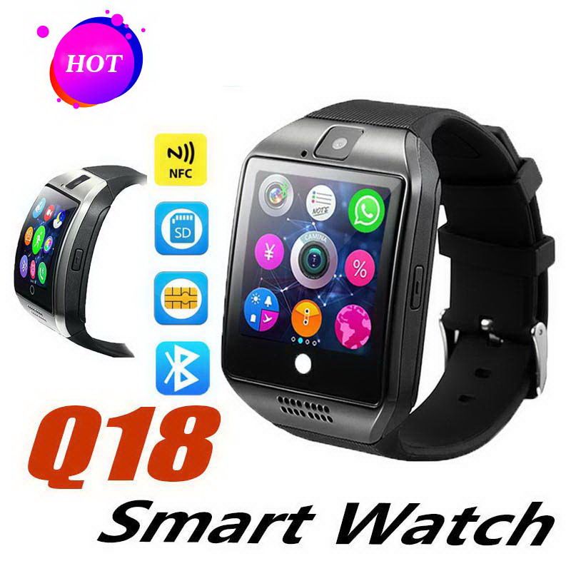 lemfo bluetooth smart watch men q18