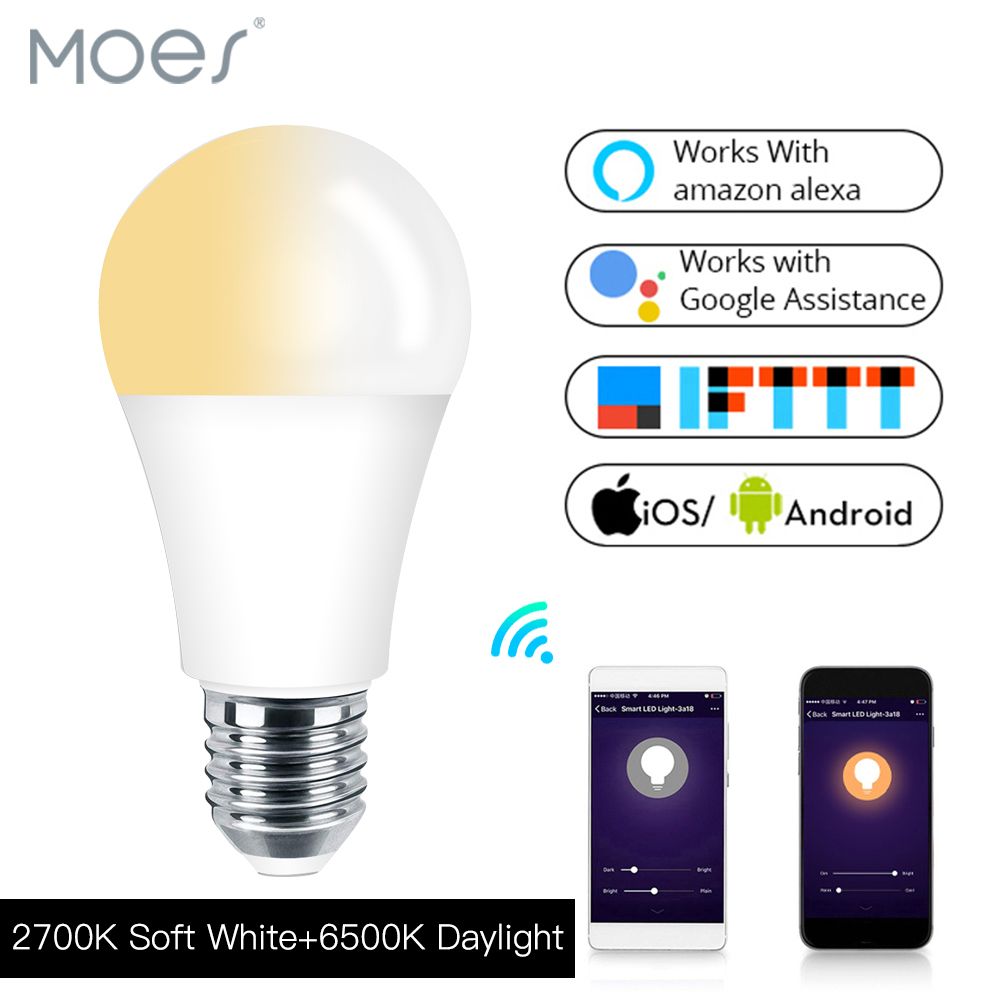 Wifi Light Bulb >> Wifi Smart Light Bulb Led Lamp 7w Warm Cool White Smart Life Tuya Wifi Light Bulb >> Wifi Smart Light Bulb Led Lamp 7w Warm Cool White Smart Life Tuya