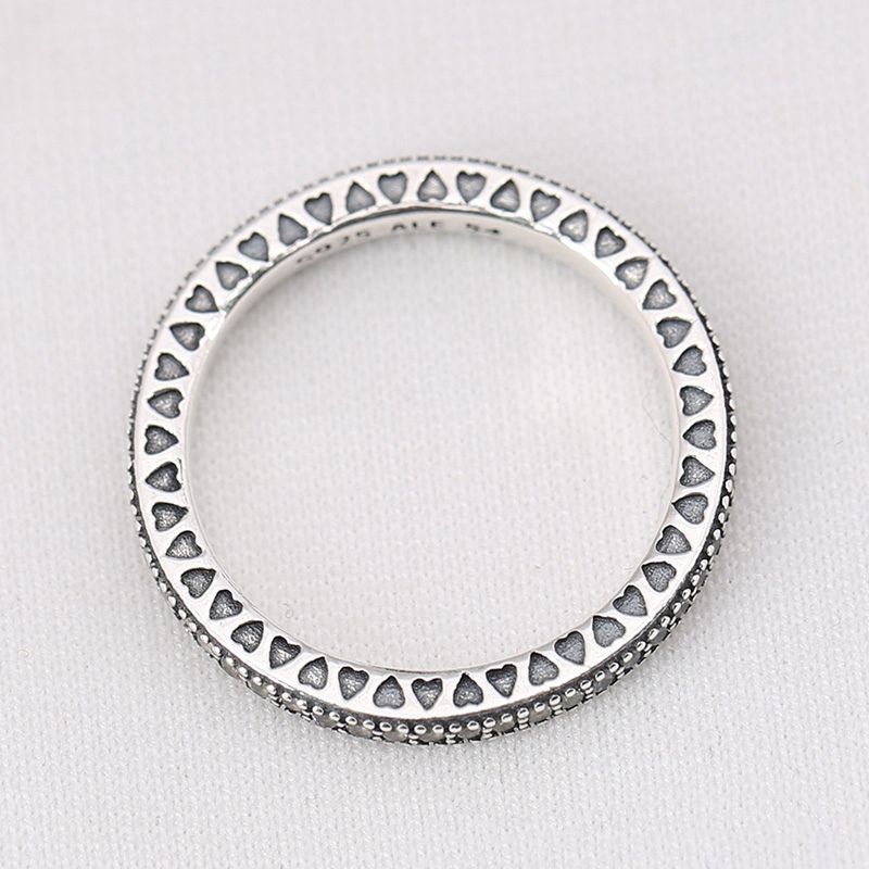 2021 Wholesale For Pandora Ring 925 Sterling Silver With CZ Diamond