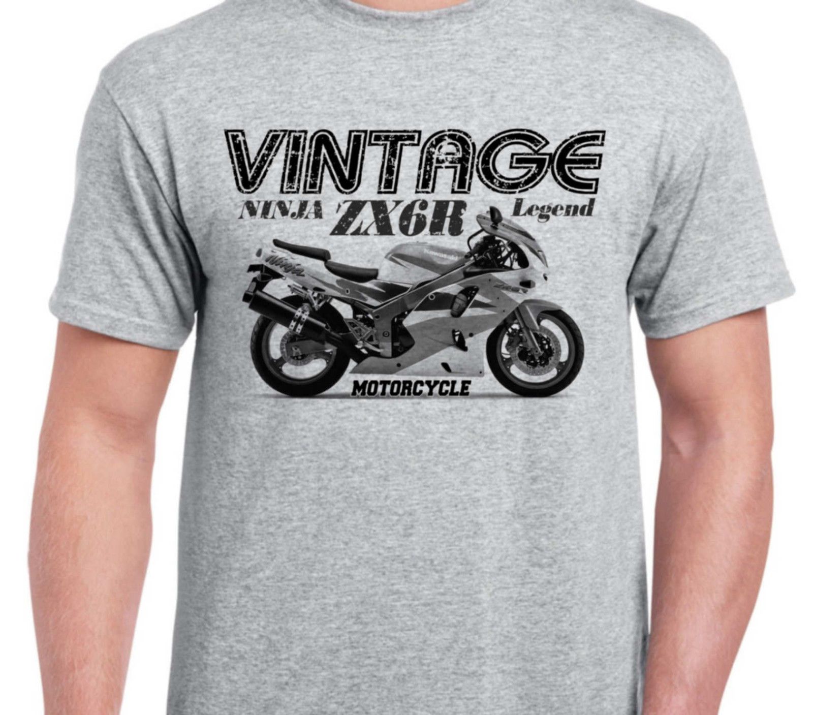 Kawasaki Ninja Zx6r 95 Inspired Vintage Classic Motorcycle Bike
