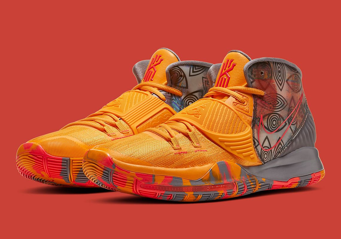 Kids Kyrie 6 Beijing Basketball Shoes Grade School