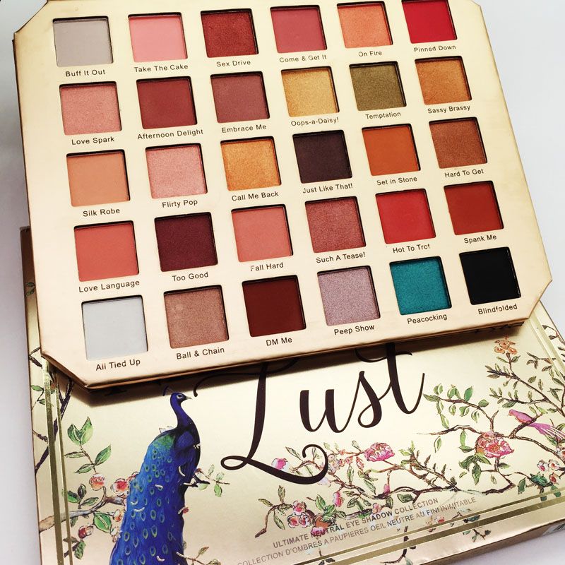 Newest Faced Natural Lust Eyeshadow Palette Eye Shadows ...