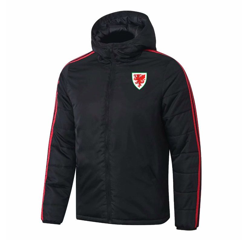 2020 Mens Wales Full Zip Cotton Coat Jackets,Wales Soccer Hooded Cotton ...