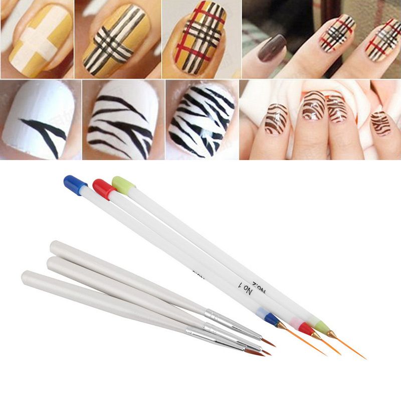 Nail Art Brush Tools Nail Art Pens Dotting Drawing Set Nails