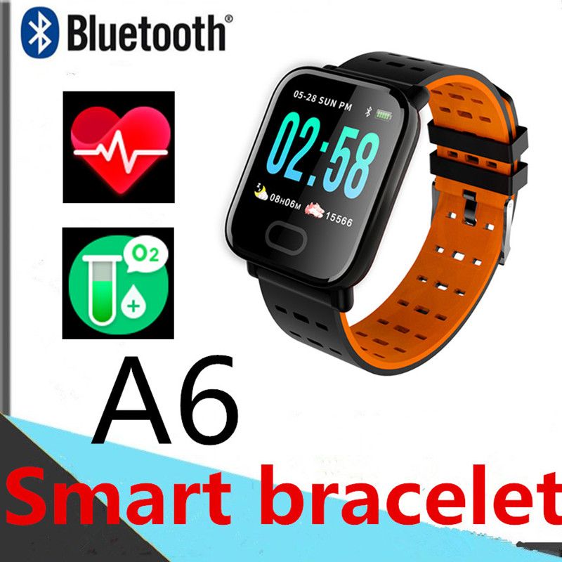 manual smart bracelet a6