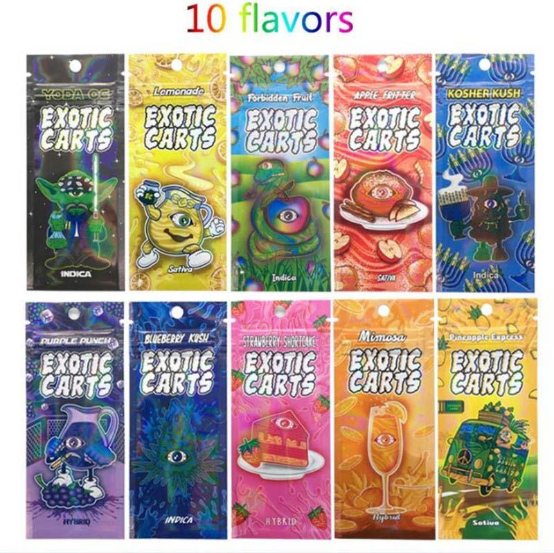 20 New Exotic Carts 20 Mario Carts 36 Dank Vape Bags Come With Ac1003