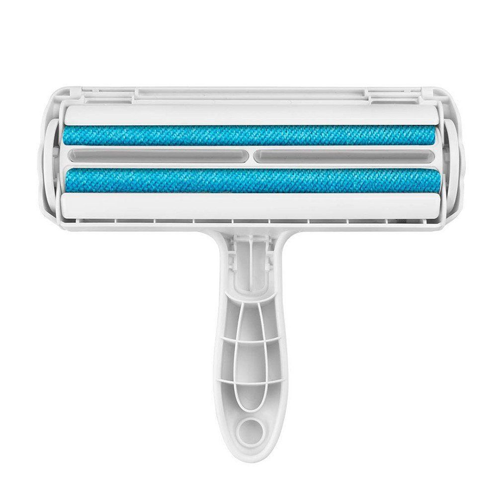 2021 2 Way Pet Hair Remover Roller Lint Sticking Roller Removing Dog