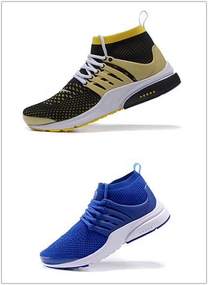 nike air presto flyknit blanco