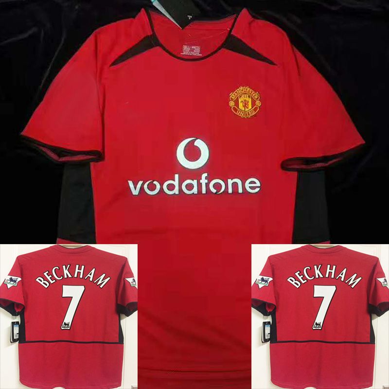 2019 02 04 Beckham Soccer Jersey Man Ronaldo Giggs Keane Scholes