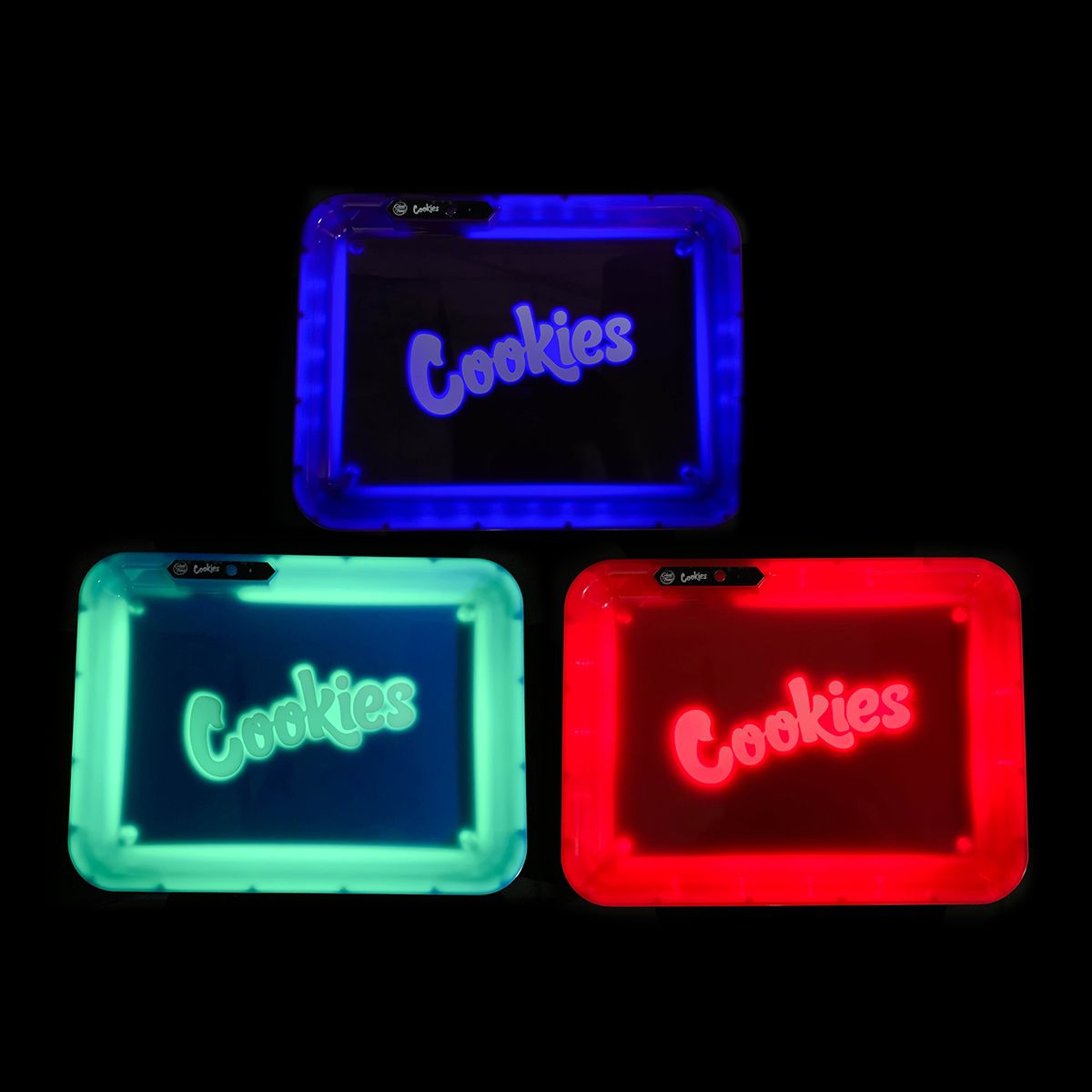 2019 LED Rolling Tray Rechargeable Glowing Lighted Lit Glow Up Metal