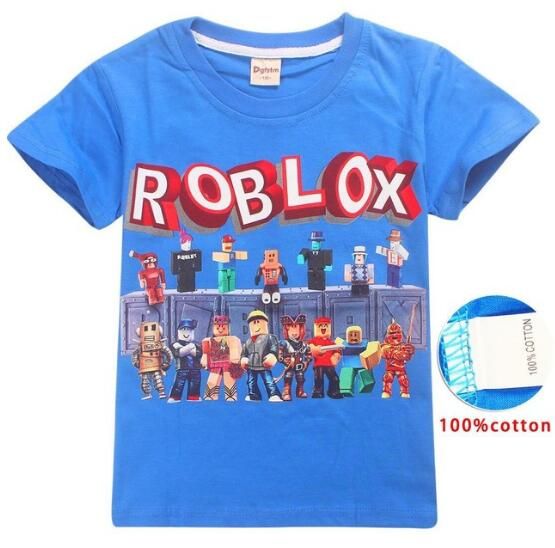 Juego De Camisetas De Roblox Niños Ropa De Niña Niños Verano 3d Camisetas Con Estampados Divertidos Disfraz Ropa De Manga Corta Para Niños Ere66 - 