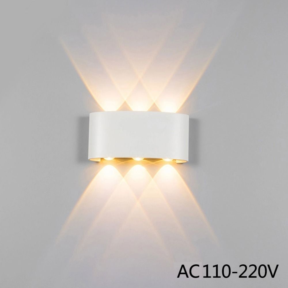 Modern Led Wall Lamp 2w 4w 6w Sconces Indoor Stair Light Fixture Bedside Loft Living Room Up Down Home Hallway Lampada