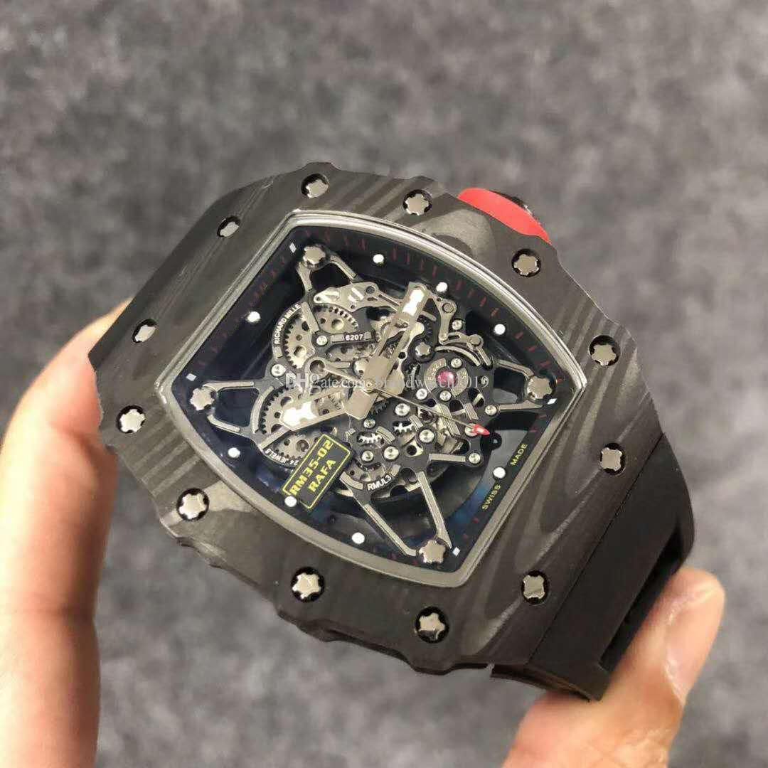 2019 New Top Brand Luxury Mens Watch RAFAEL NADAL Black ...